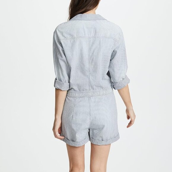 ADRIANO GOLDSCHMIED chambray “Rochelle Romper Jumpsuit” - Picture 2 of 4